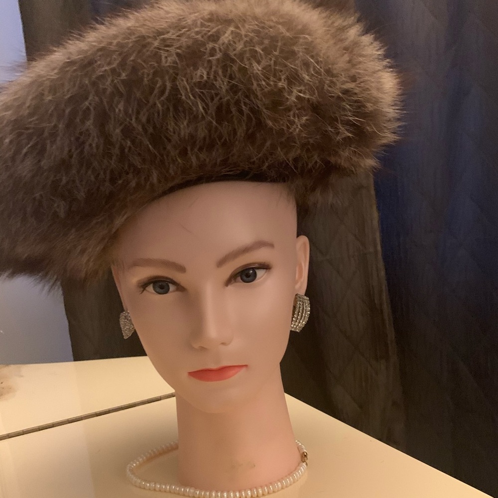 Authentic Brown Fox Tam Hat